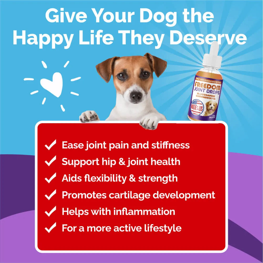 Freedom Joint Drops hidden Pup Labs