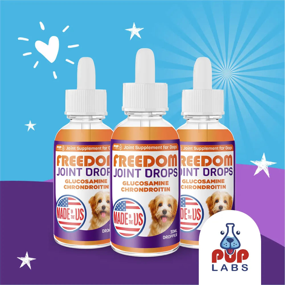 Freedom Joint Drops hidden Pup Labs