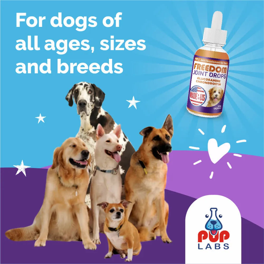 Freedom Joint Drops hidden Pup Labs