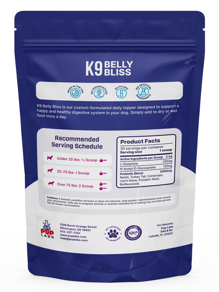 K9 Belly Bliss duplicate Pup Labs