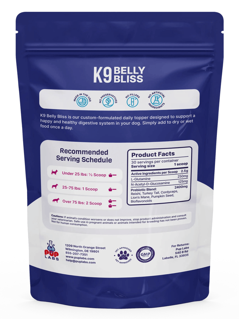 K9 Belly Bliss Subscription hidden Pup Labs