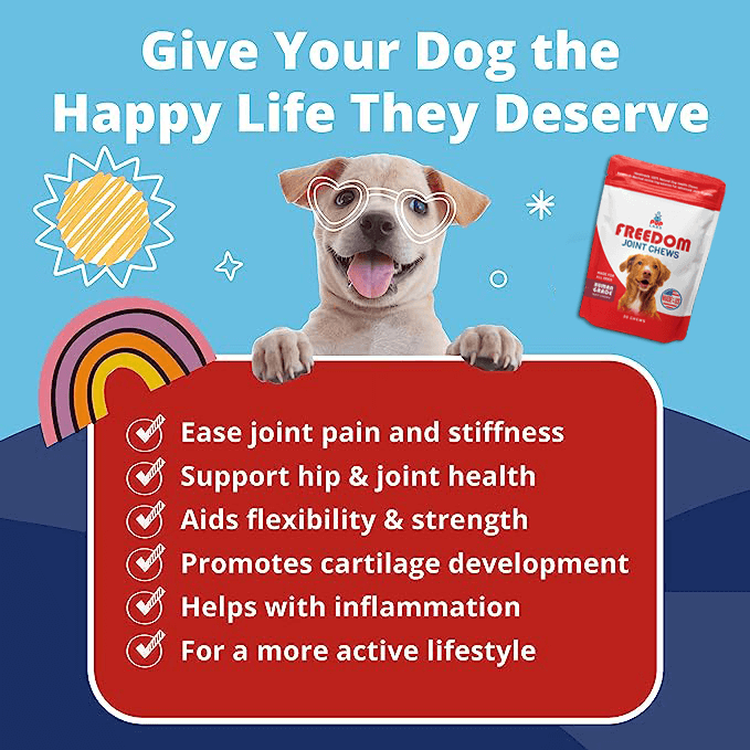 Freedom Joint Chews puplabsco