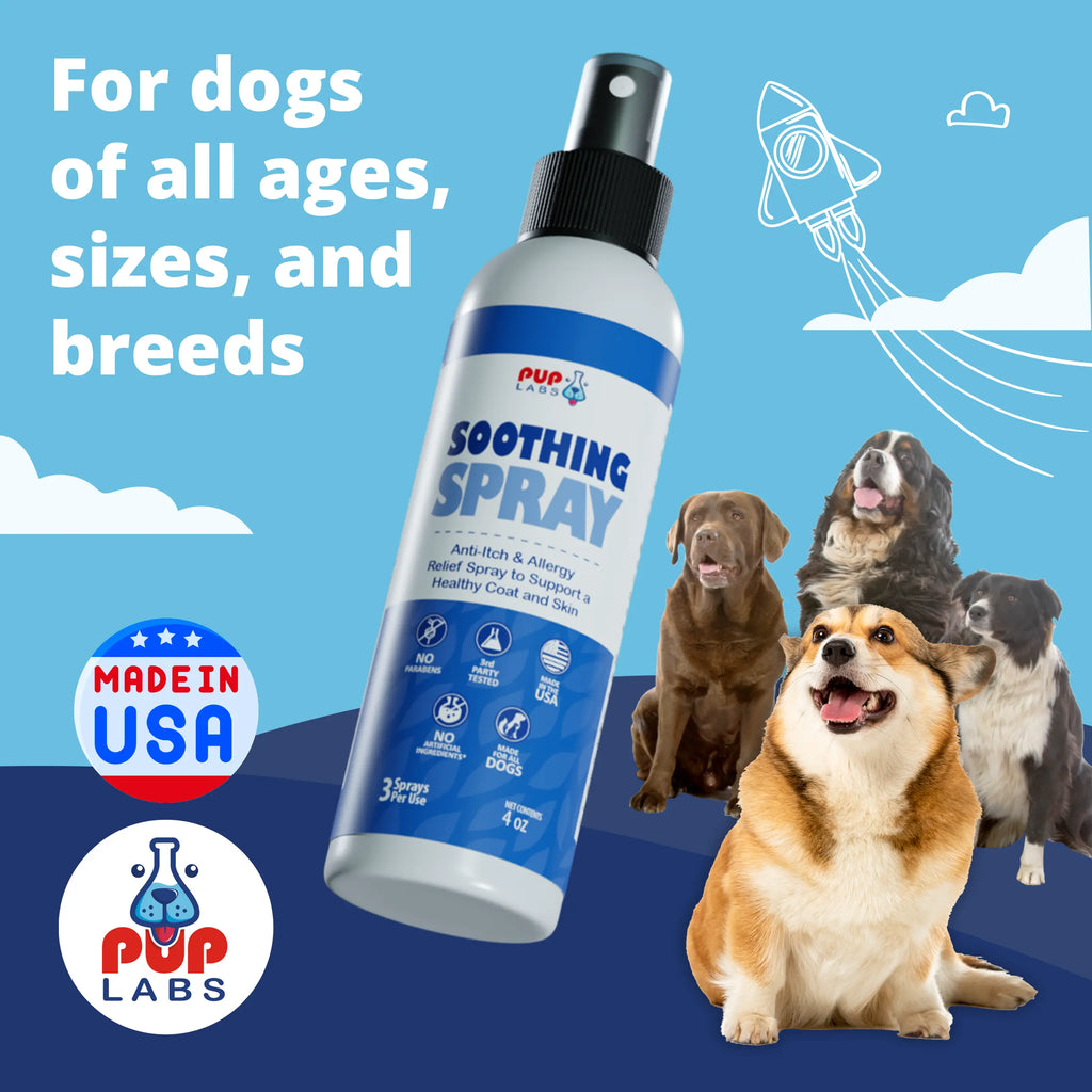 Soothing Spray hidden Pup Labs