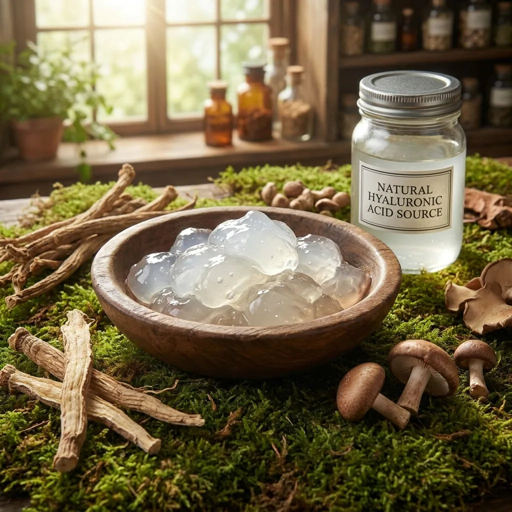 Natural hyaluronic acid source