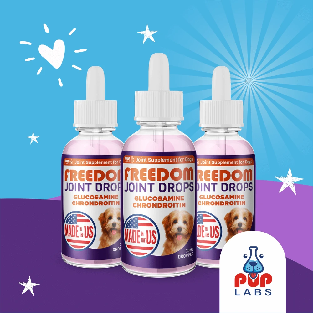 Three bottles of Freedom Joint Drops