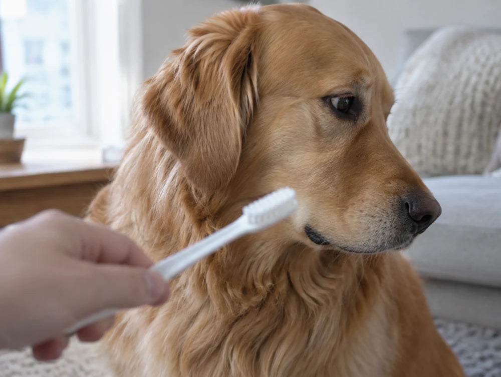 Fights the Toothbrush