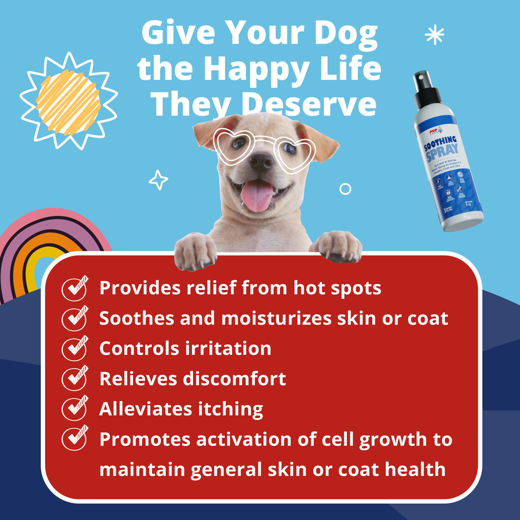 Soothing Spray hidden Pup Labs