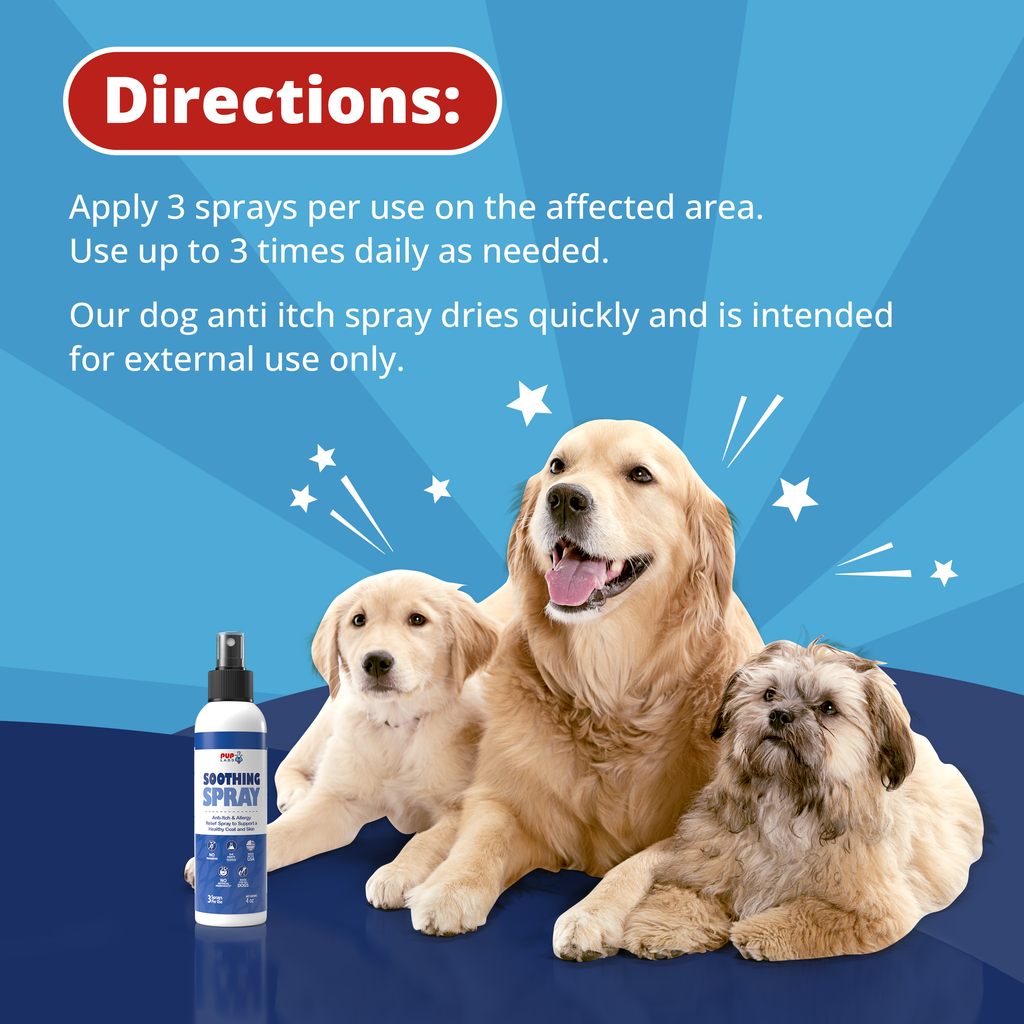 Soothing Spray hidden Pup Labs
