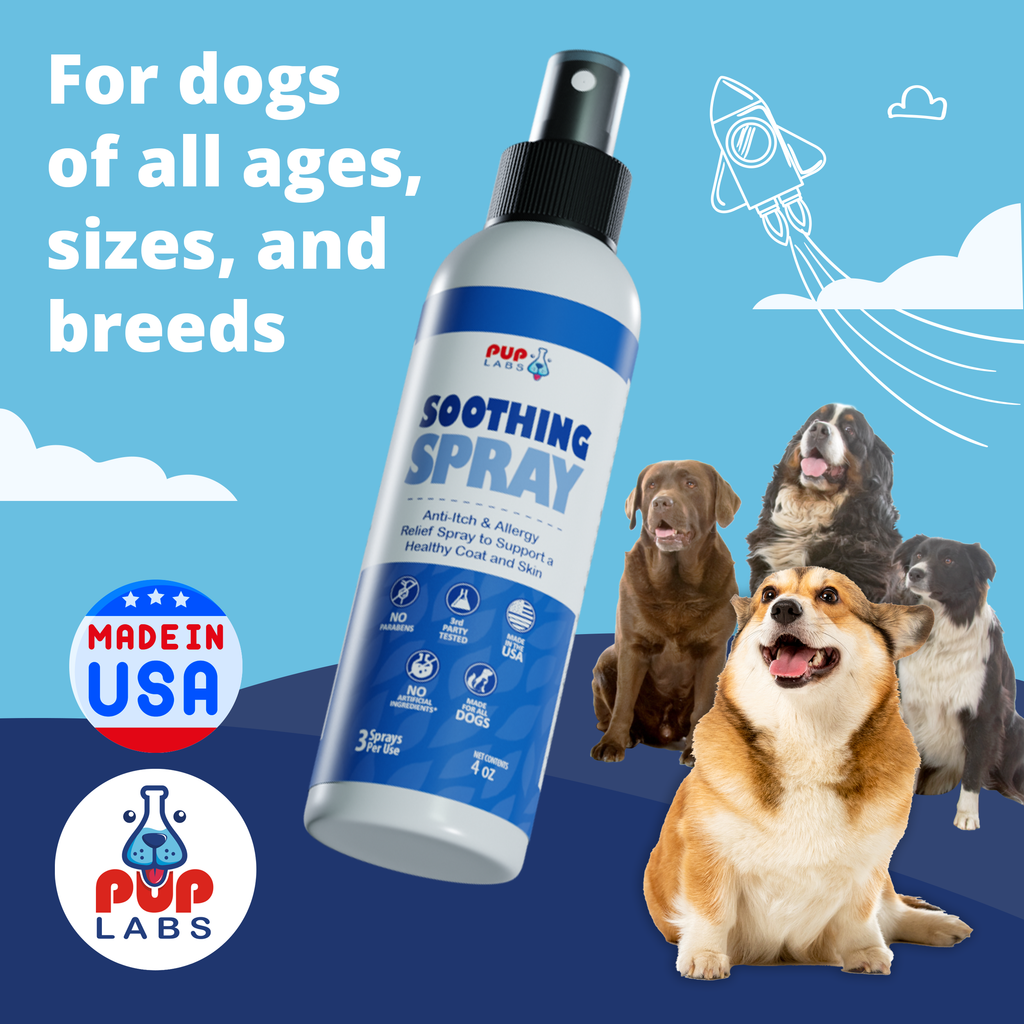 Soothing Spray hidden Pup Labs